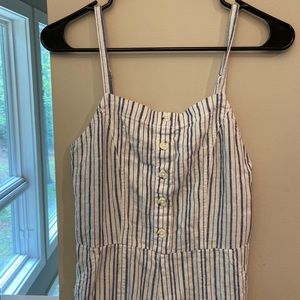 Blue and White striped jumper